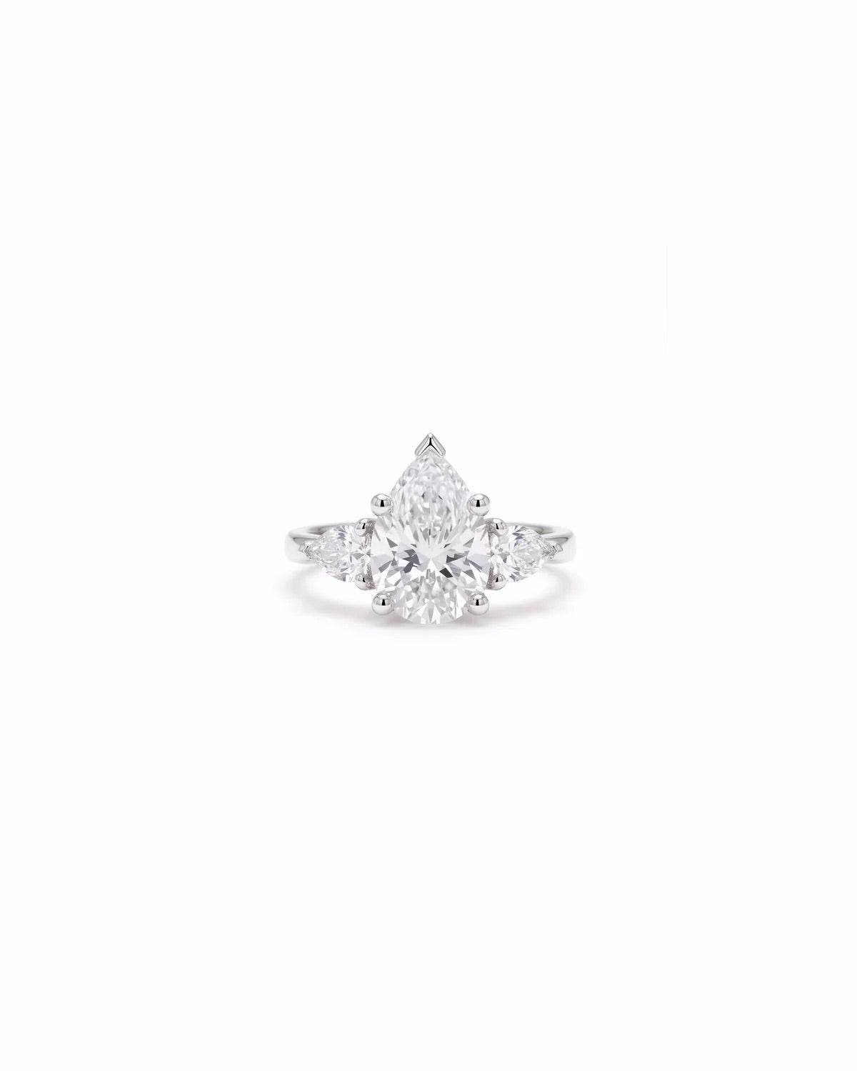 Three-stone ring