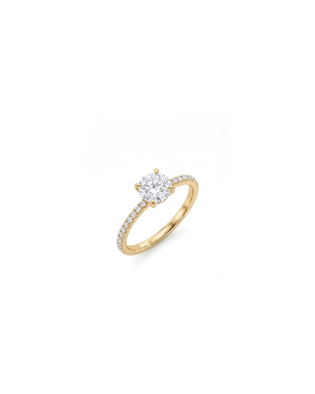 Bezel Solitaire Diamond Ring