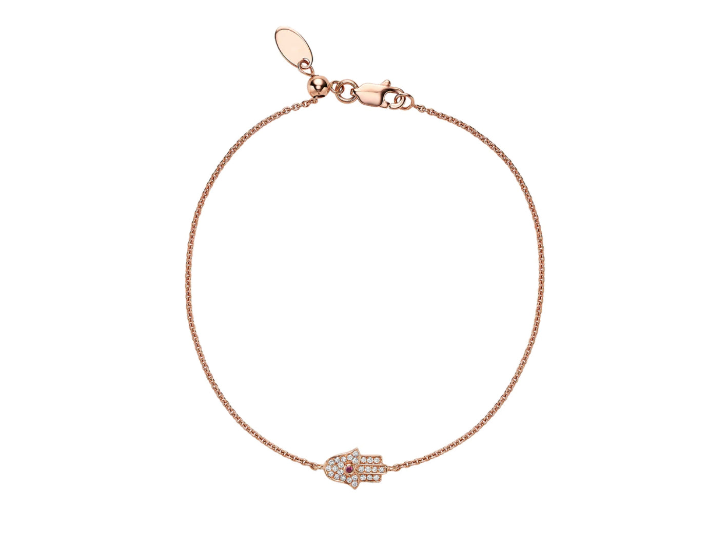 Diamond Hamsa Bracelet